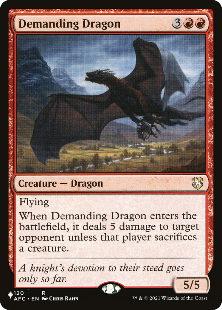 Demanding Dragon [The List] | Game Master's Emporium (The New GME)