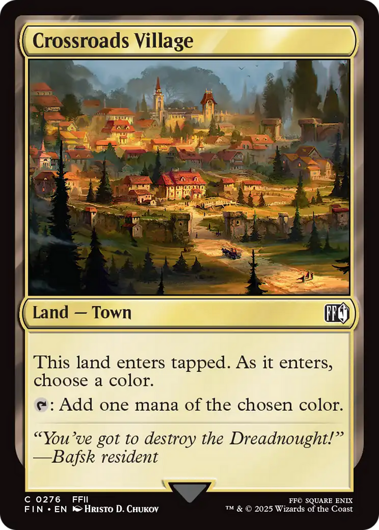 Crossroads Village [FINAL FANTASY] | Game Master's Emporium (The New GME)