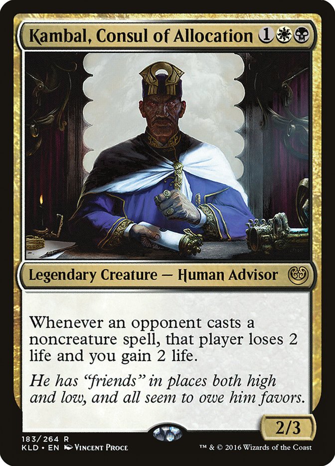 Kambal, Consul of Allocation [Kaladesh] | Game Master's Emporium (The New GME)