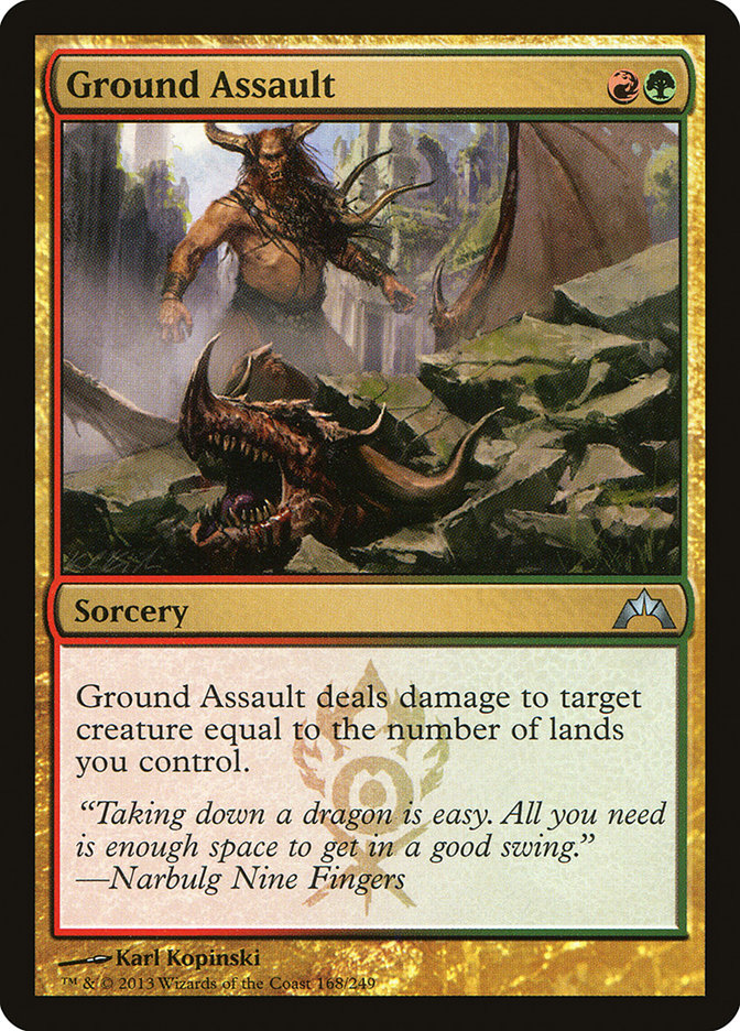 Ground Assault [Gatecrash] | Game Master's Emporium (The New GME)