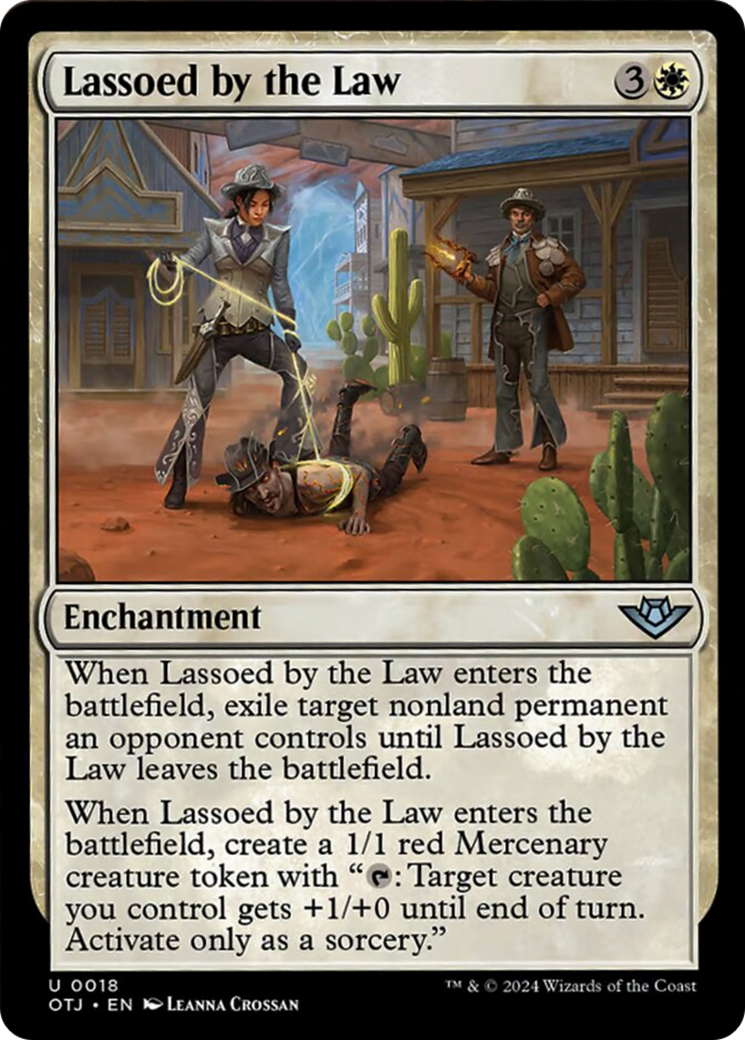 Lassoed by the Law [Outlaws of Thunder Junction] | Game Master's Emporium (The New GME)