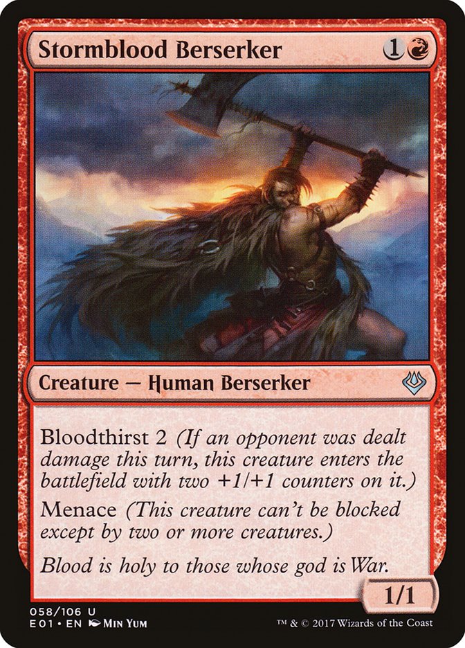 Stormblood Berserker [Archenemy: Nicol Bolas] | Game Master's Emporium (The New GME)