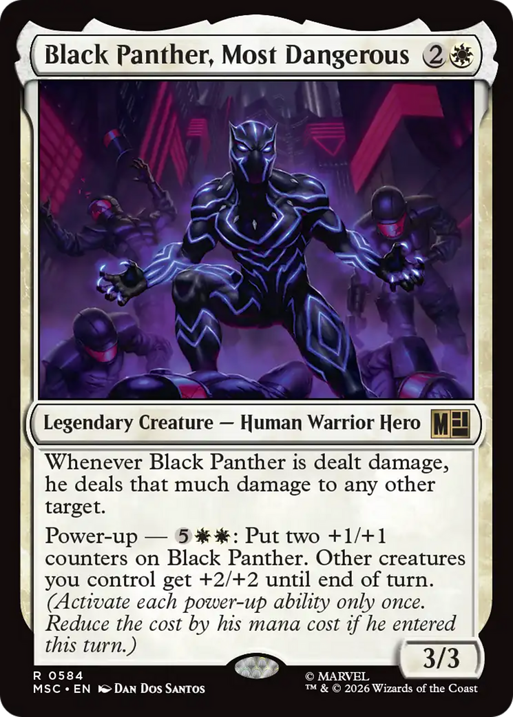 Black Panther, Most Dangerous [Marvel Super Heroes Commander] | Game Master's Emporium (The New GME)