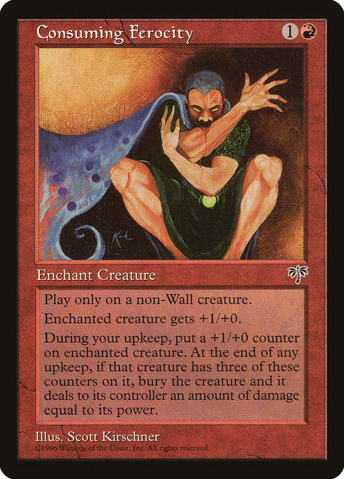 Consuming Ferocity [Mirage] | Game Master's Emporium (The New GME)