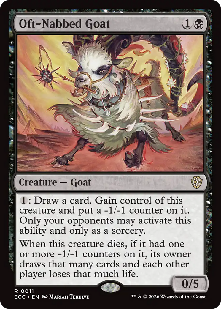 Oft-Nabbed Goat [Lorwyn Eclipsed Commander] | Game Master's Emporium (The New GME)