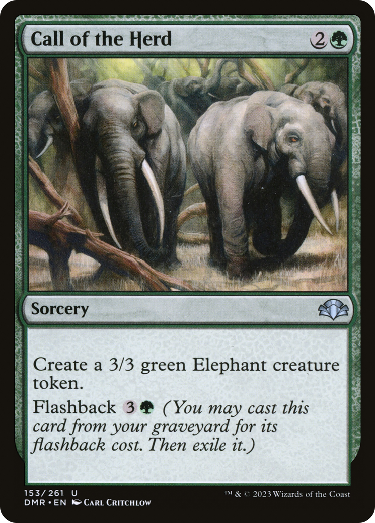 Call of the Herd [Dominaria Remastered] | Game Master's Emporium (The New GME)