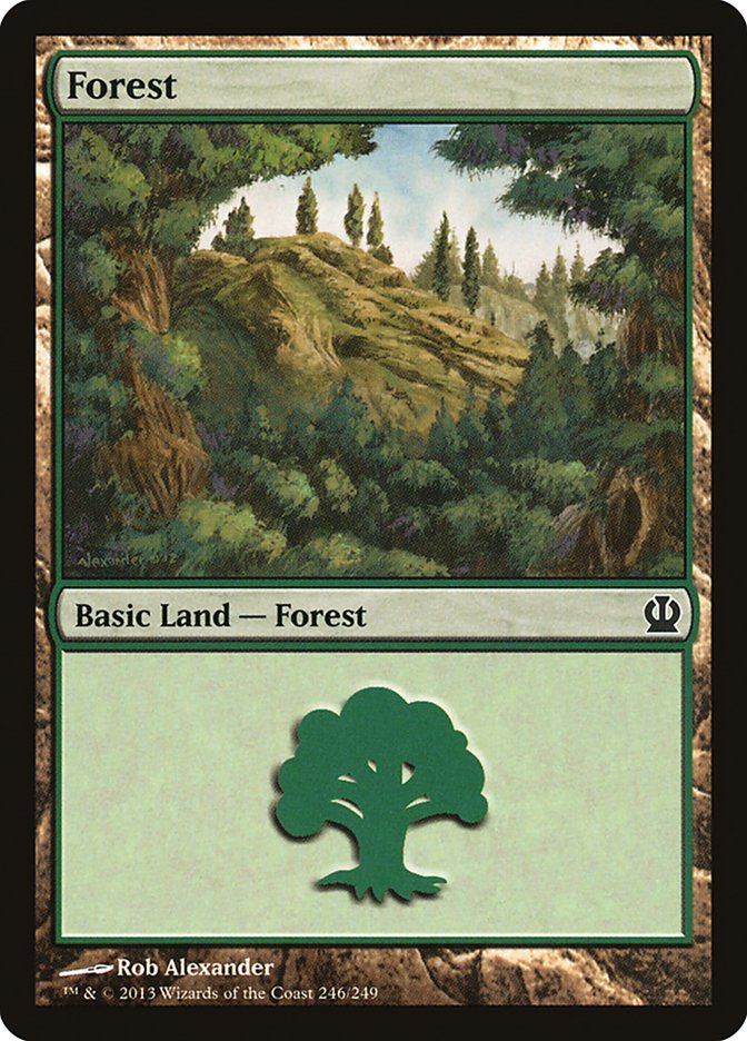 Forest (246) [Theros] | Game Master's Emporium (The New GME)