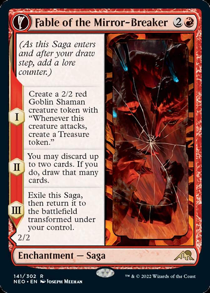 Fable of the Mirror-Breaker // Reflection of Kiki-Jiki [Kamigawa: Neon Dynasty] | Game Master's Emporium (The New GME)