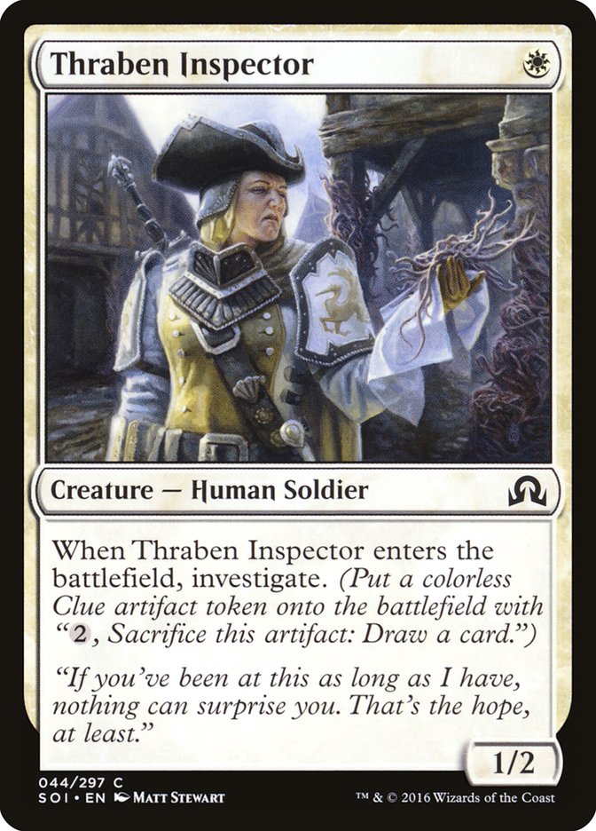 Thraben Inspector [Shadows over Innistrad] | Game Master's Emporium (The New GME)
