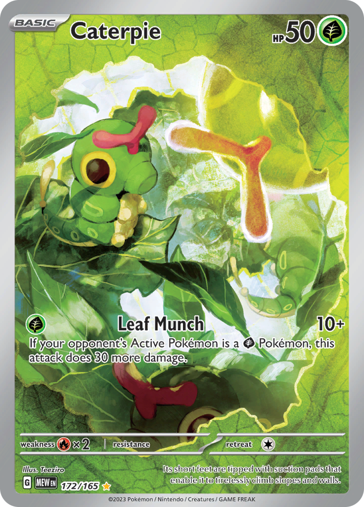 Caterpie (172/165) [Scarlet & Violet 151] | Game Master's Emporium (The New GME)