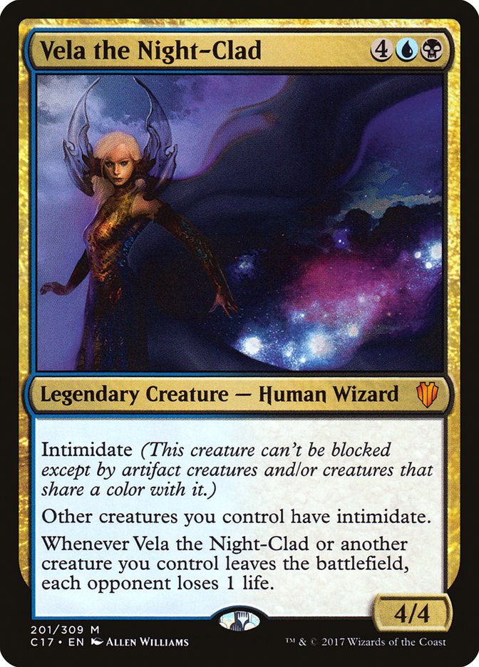 Vela the Night-Clad [Commander 2017] | Game Master's Emporium (The New GME)