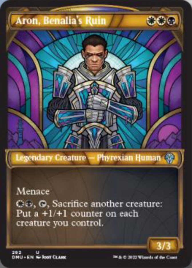 Aron, Benalia's Ruin (Showcase) [Dominaria United] | Game Master's Emporium (The New GME)