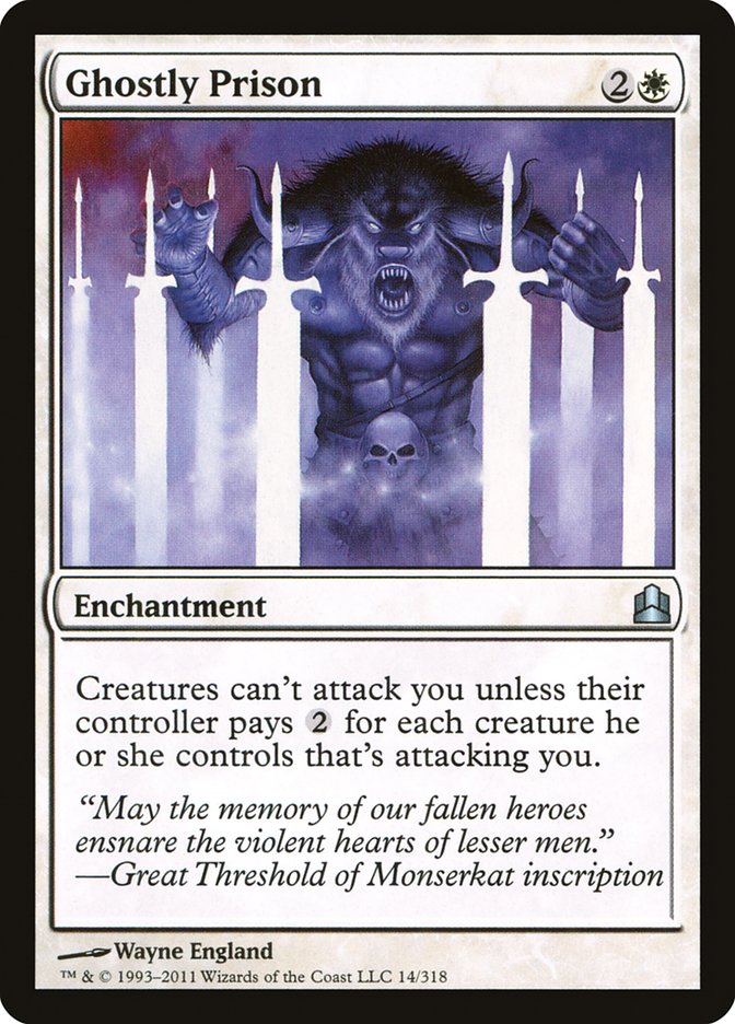 Ghostly Prison [Commander 2011] | Game Master's Emporium (The New GME)