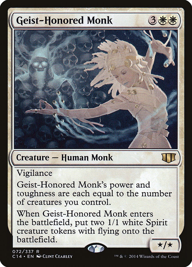 Geist-Honored Monk [Commander 2014] | Game Master's Emporium (The New GME)