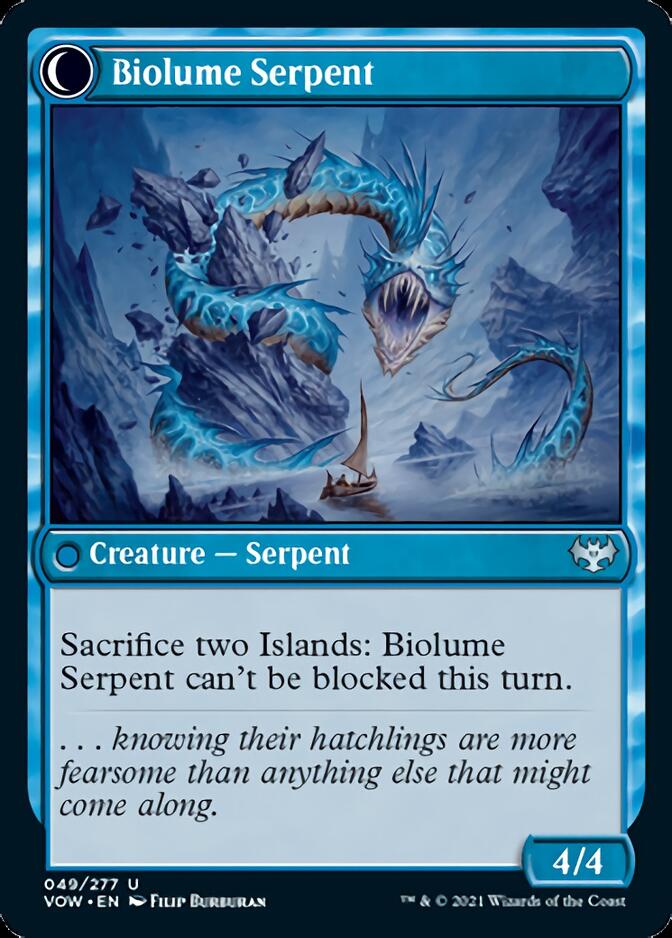 Biolume Egg // Biolume Serpent [Innistrad: Crimson Vow] | Game Master's Emporium (The New GME)