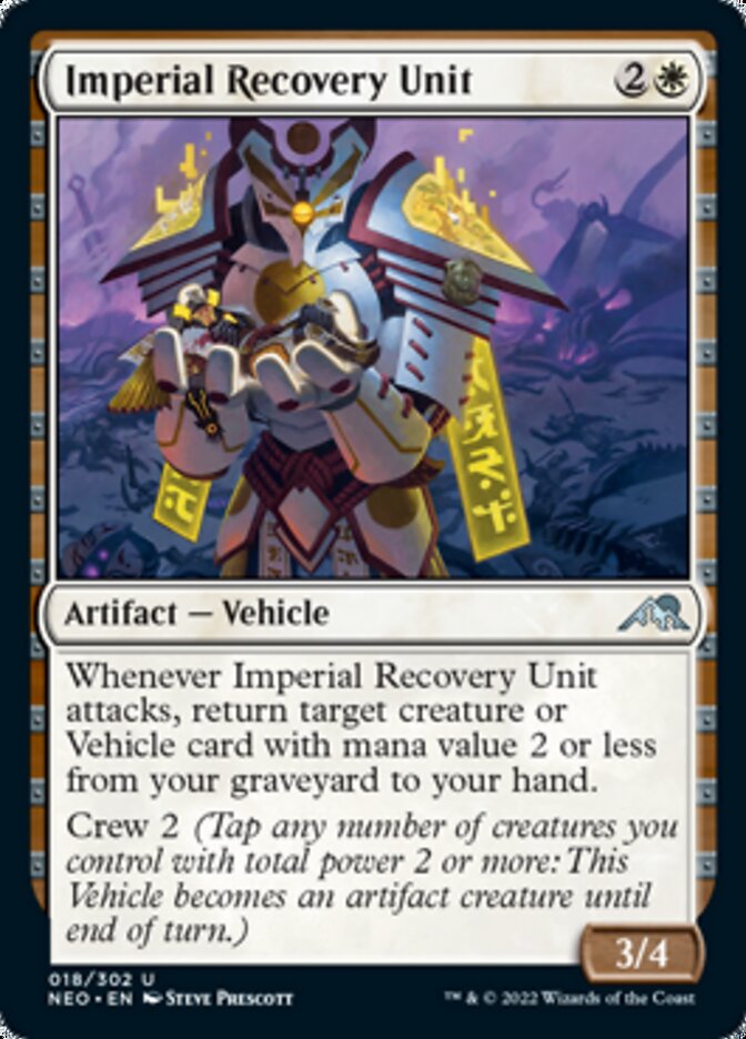 Imperial Recovery Unit [Kamigawa: Neon Dynasty] | Game Master's Emporium (The New GME)