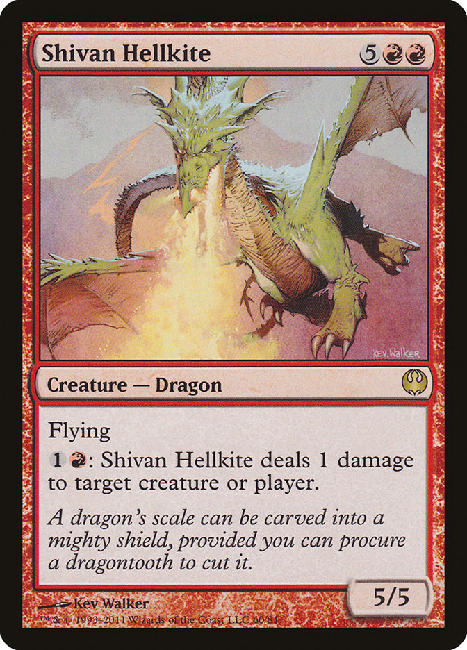 Shivan Hellkite [Duel Decks: Knights vs. Dragons] | Game Master's Emporium (The New GME)