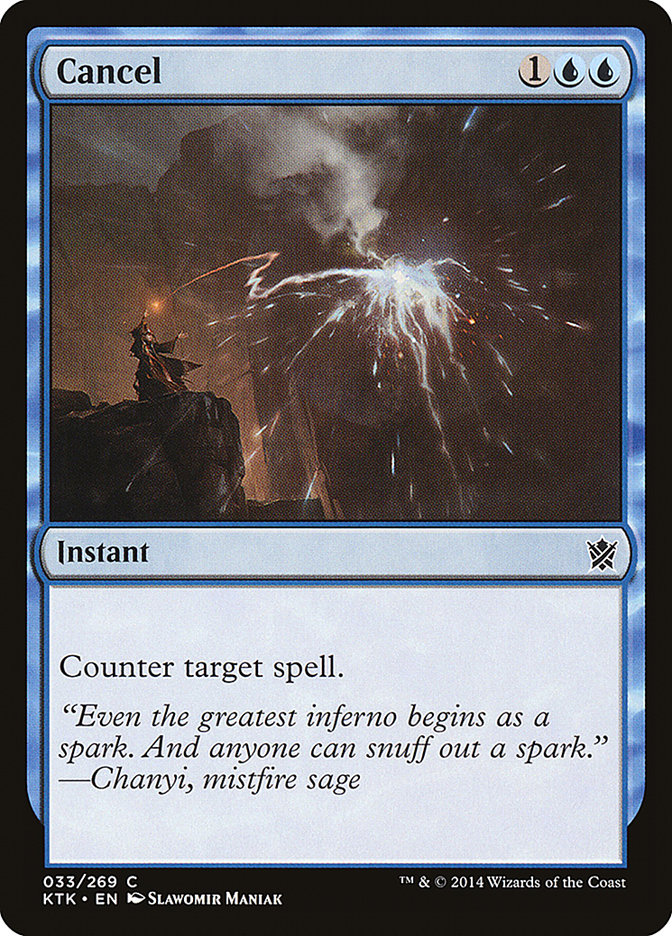 Cancel [Khans of Tarkir] | Game Master's Emporium (The New GME)