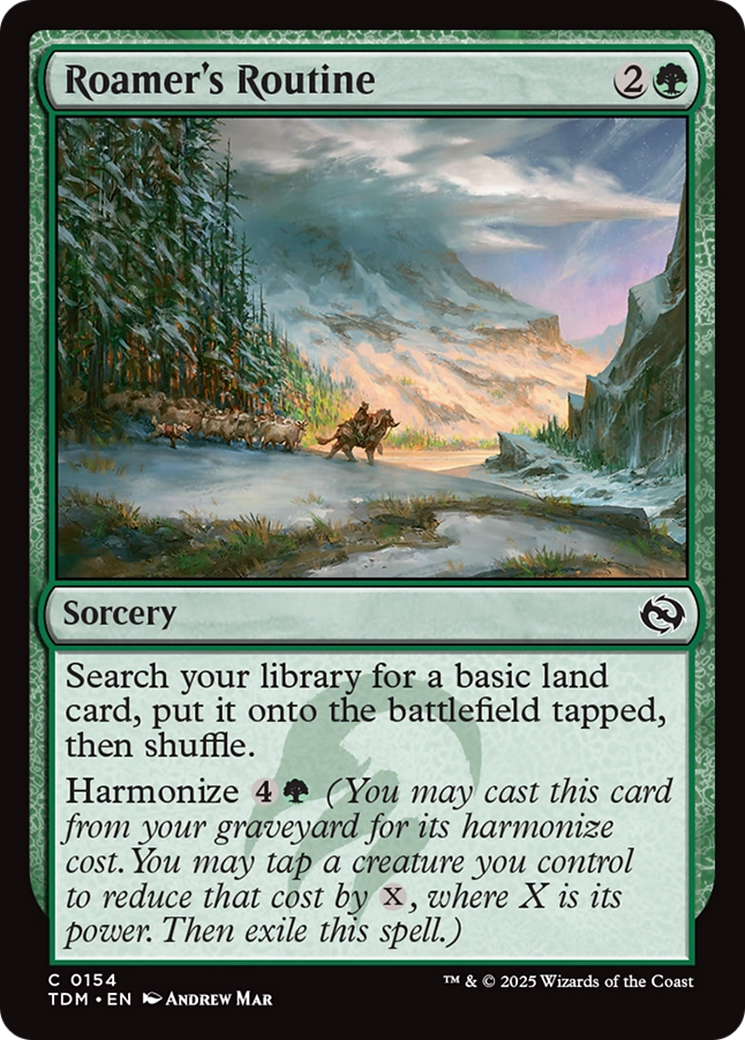 Roamer's Routine [Tarkir: Dragonstorm] | Game Master's Emporium (The New GME)