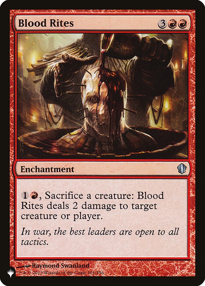 Blood Rites [The List] | Game Master's Emporium (The New GME)