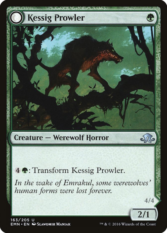 Kessig Prowler // Sinuous Predator [Eldritch Moon] | Game Master's Emporium (The New GME)