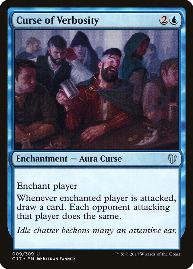 Curse of Verbosity [Commander 2017] | Game Master's Emporium (The New GME)
