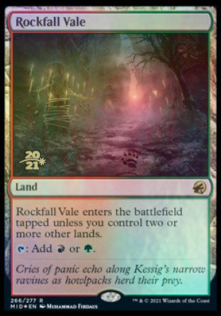 Rockfall Vale [Innistrad: Midnight Hunt Prerelease Promos] | Game Master's Emporium (The New GME)
