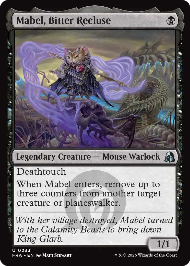 Mabel, Bitter Recluse [Reality Fracture] | Game Master's Emporium (The New GME)