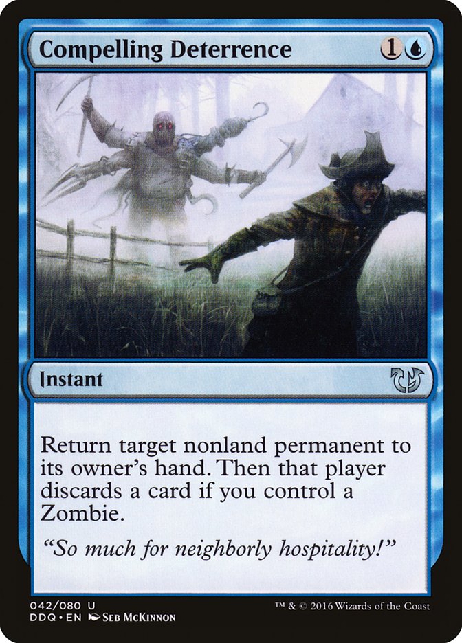 Compelling Deterrence [Duel Decks: Blessed vs. Cursed] | Game Master's Emporium (The New GME)