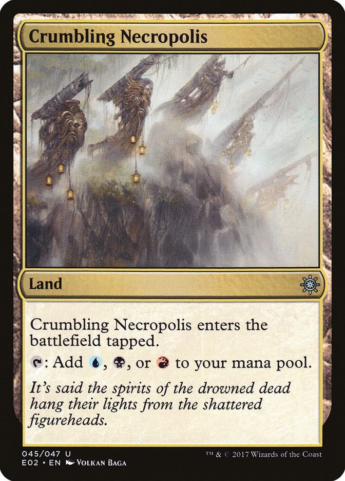 Crumbling Necropolis [Explorers of Ixalan] | Game Master's Emporium (The New GME)