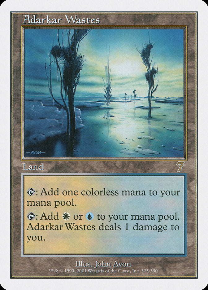 Adarkar Wastes [Seventh Edition] | Game Master's Emporium (The New GME)