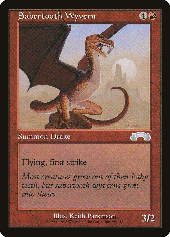 Sabertooth Wyvern [Exodus] | Game Master's Emporium (The New GME)