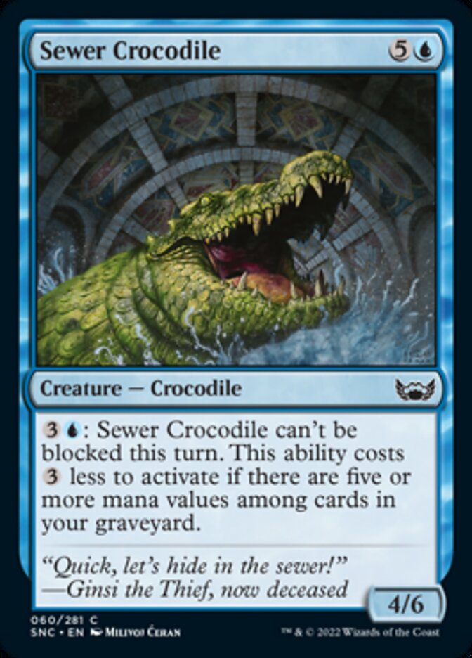 Sewer Crocodile [Streets of New Capenna] | Game Master's Emporium (The New GME)