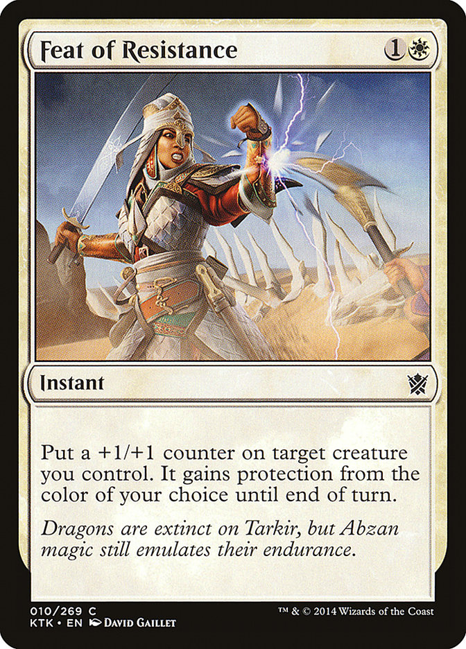 Feat of Resistance [Khans of Tarkir] | Game Master's Emporium (The New GME)