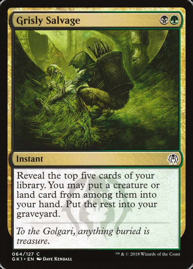 Grisly Salvage [Guilds of Ravnica Guild Kit] | Game Master's Emporium (The New GME)
