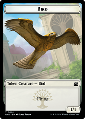 Bird // Emblem - Domri Rade Double-Sided Token [Ravnica Remastered Tokens] | Game Master's Emporium (The New GME)