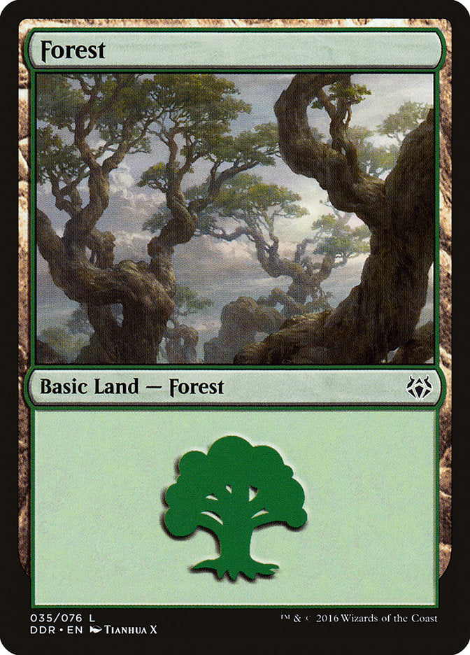 Forest (35) [Duel Decks: Nissa vs. Ob Nixilis] | Game Master's Emporium (The New GME)