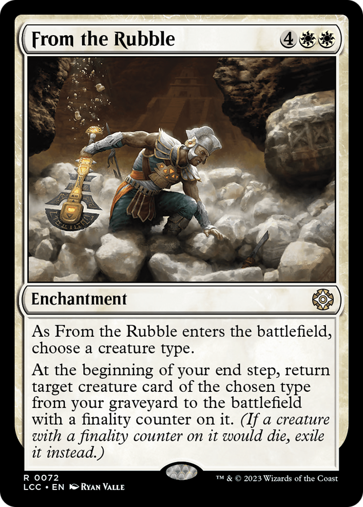 From the Rubble [The Lost Caverns of Ixalan Commander] | Game Master's Emporium (The New GME)