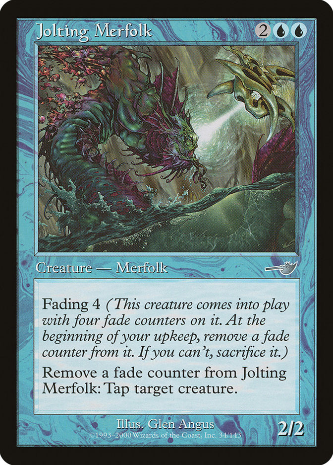 Jolting Merfolk [Nemesis] | Game Master's Emporium (The New GME)