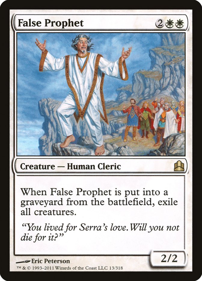 False Prophet [Commander 2011] | Game Master's Emporium (The New GME)