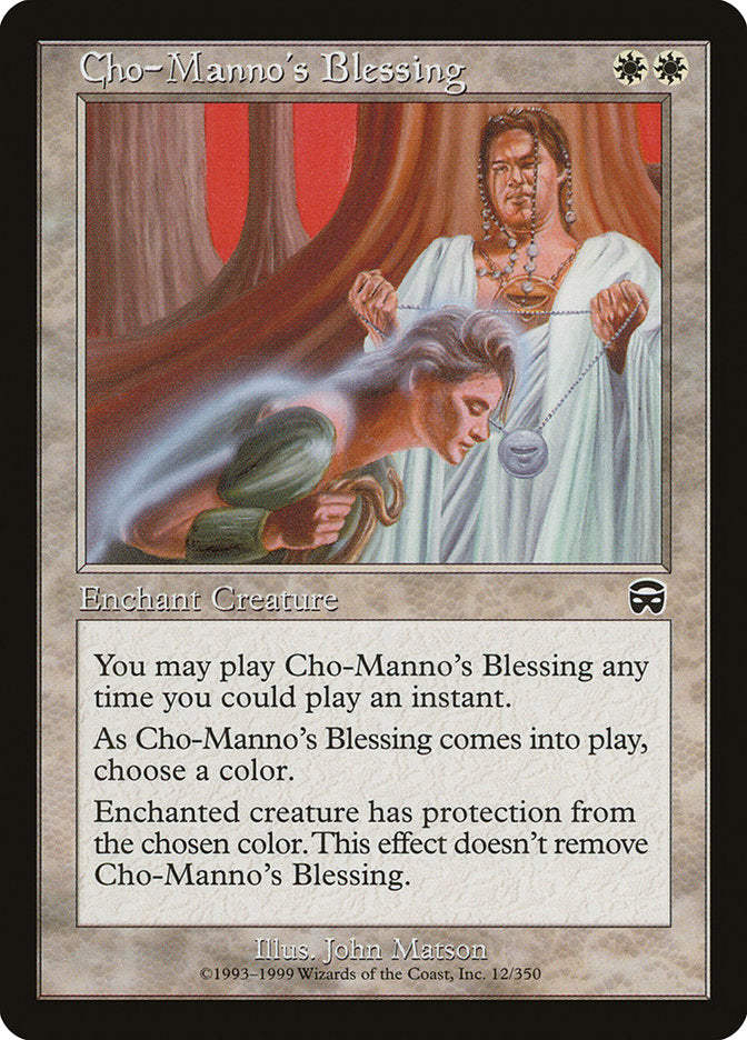 Cho-Manno's Blessing [Mercadian Masques] | Game Master's Emporium (The New GME)