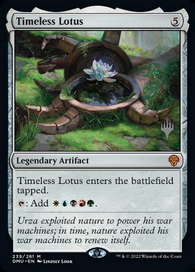 Timeless Lotus (Promo Pack) [Dominaria United Promos] | Game Master's Emporium (The New GME)