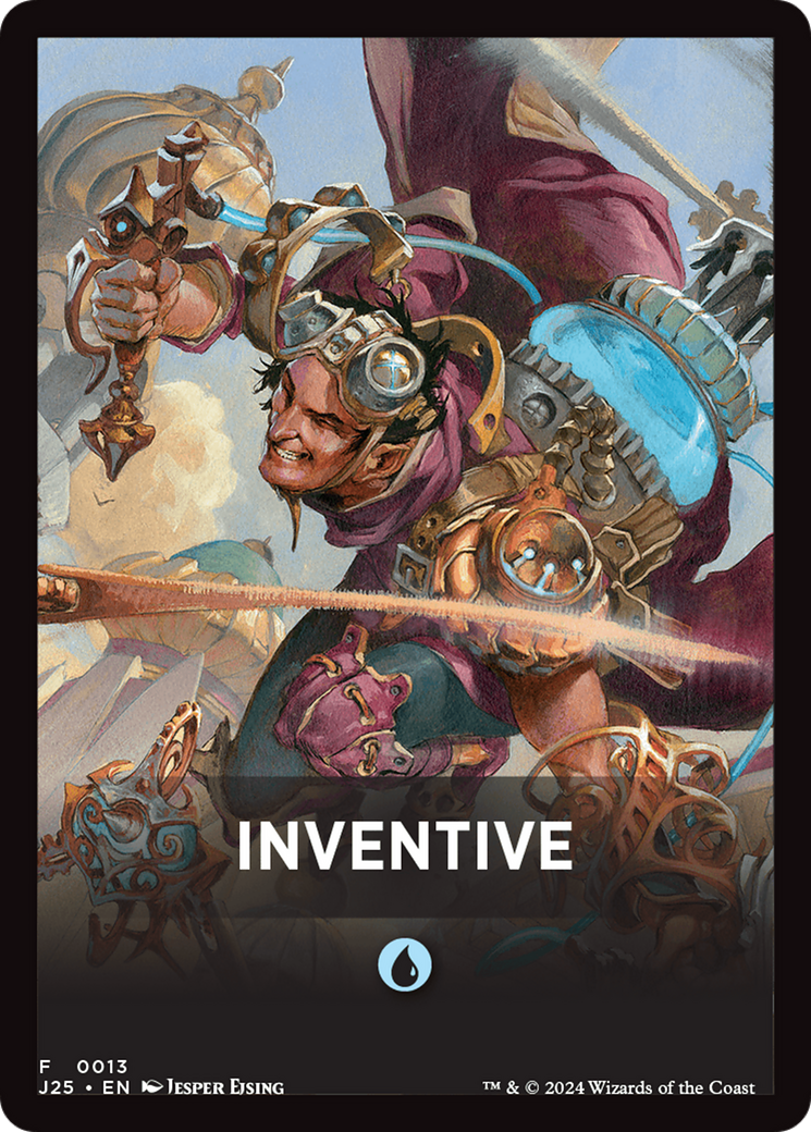 Inventive Theme Card [Foundations Jumpstart Front Cards] | Game Master's Emporium (The New GME)