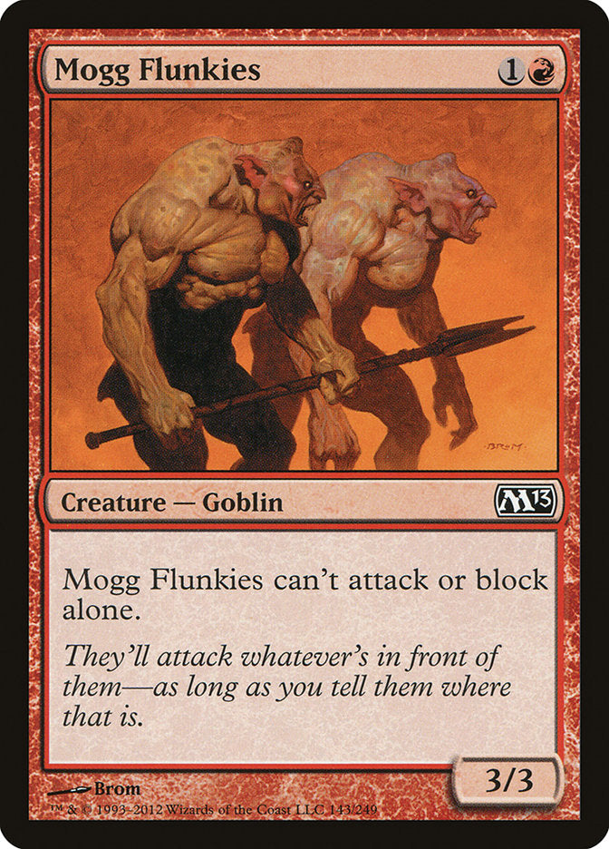 Mogg Flunkies [Magic 2013] | Game Master's Emporium (The New GME)