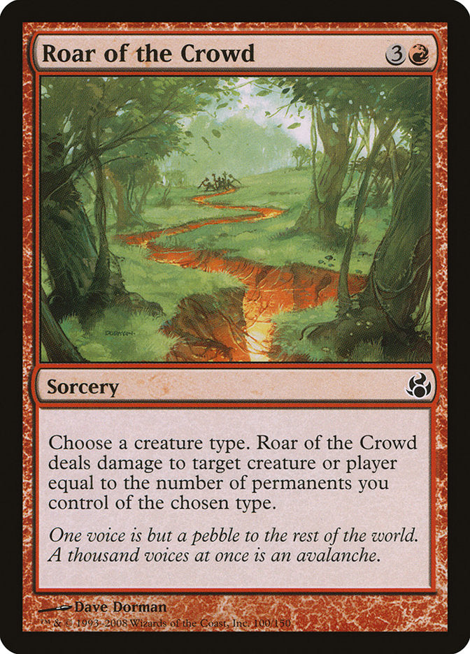 Roar of the Crowd [Morningtide] | Game Master's Emporium (The New GME)
