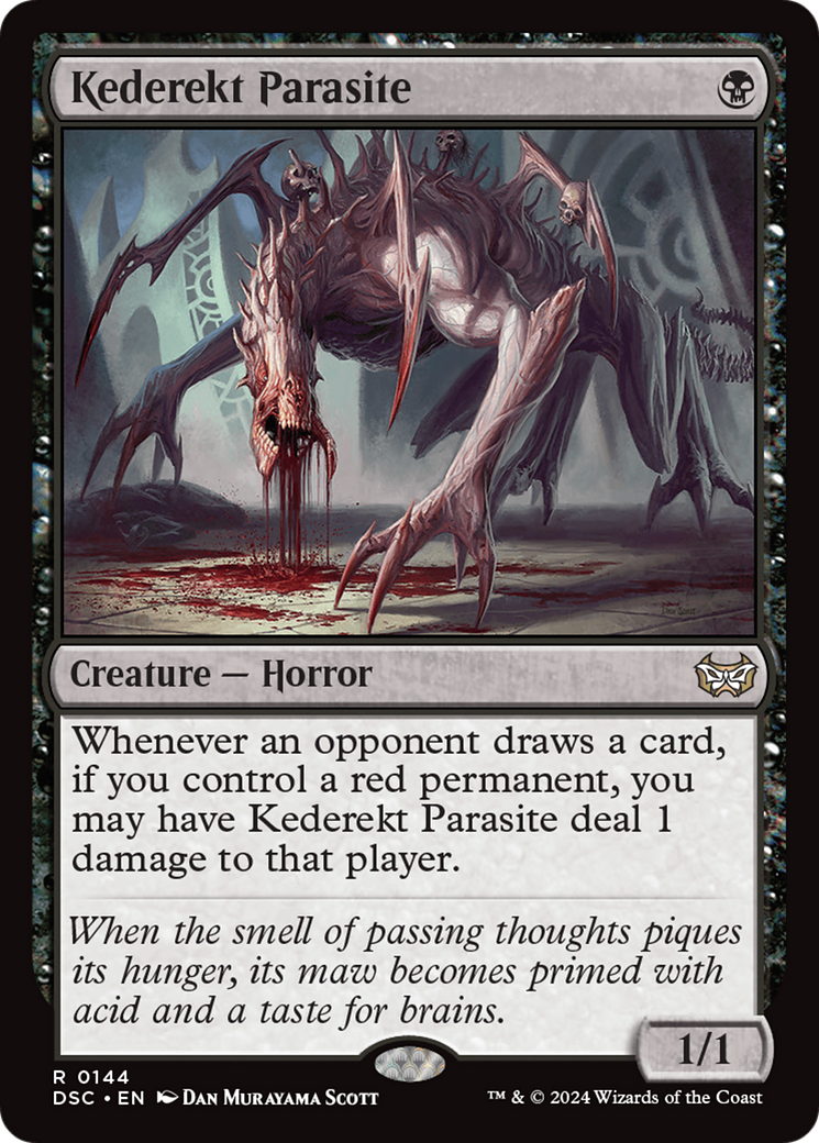 Kederekt Parasite [Duskmourn: House of Horror Commander] | Game Master's Emporium (The New GME)