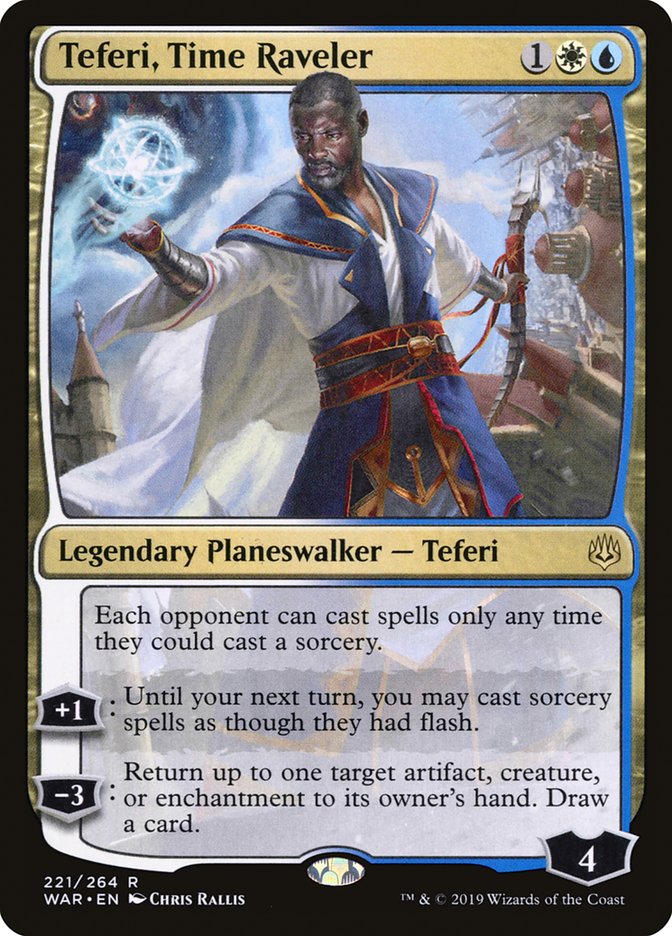Teferi, Time Raveler [War of the Spark] | Game Master's Emporium (The New GME)