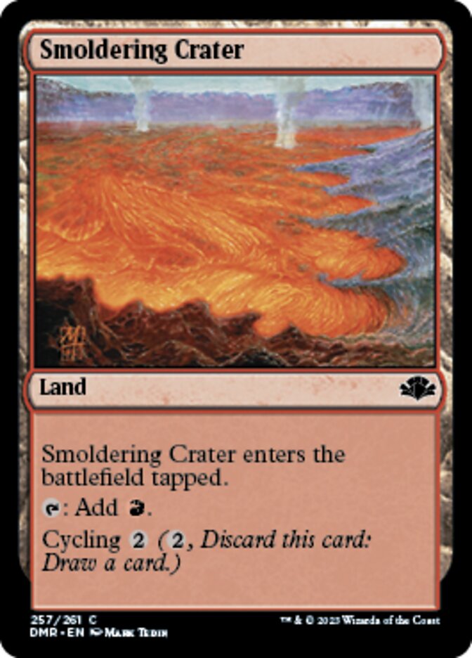 Smoldering Crater [Dominaria Remastered] | Game Master's Emporium (The New GME)