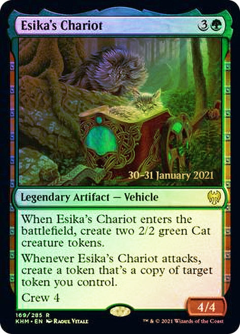 Esika's Chariot [Kaldheim Prerelease Promos] | Game Master's Emporium (The New GME)