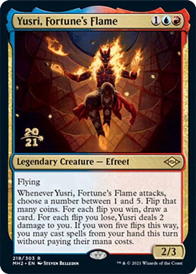 Yusri, Fortune's Flame [Modern Horizons 2 Prerelease Promos] | Game Master's Emporium (The New GME)